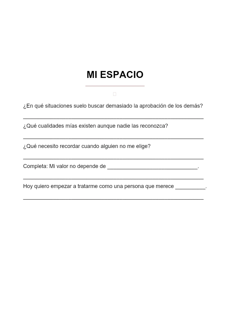 Mi espacio