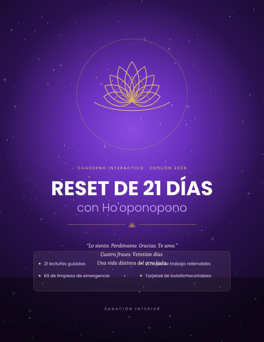 Reset de 21 días con Ho'oponopono