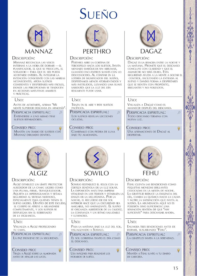 Runas del sueño