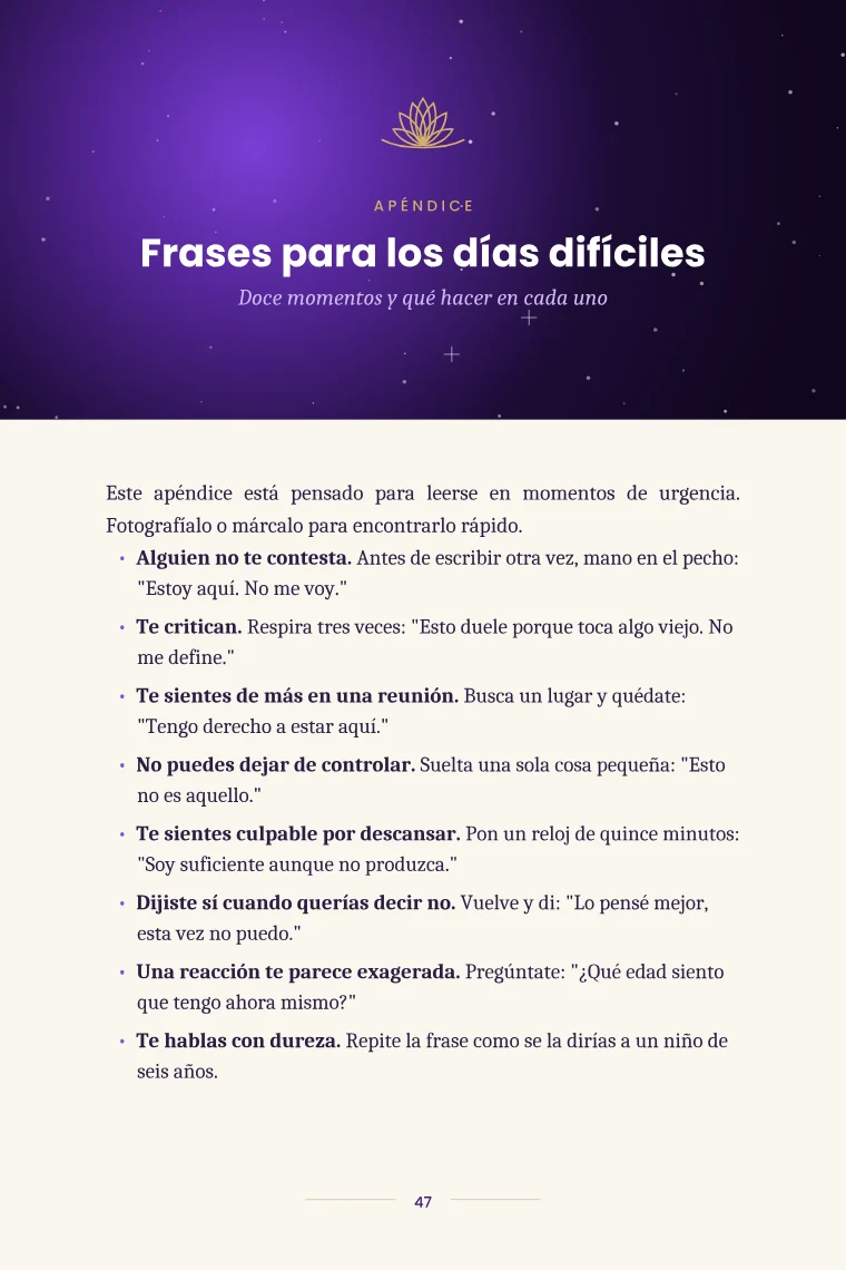 Frases para los días difíciles
